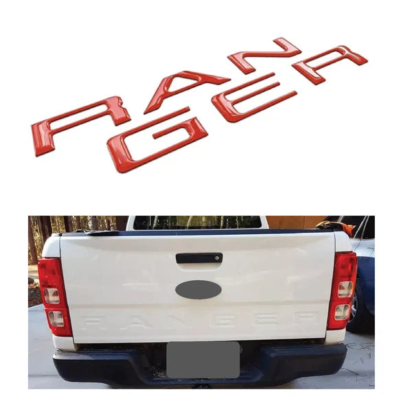 2019 - 2023 Ford Ranger Raised ABS Emblem Decals