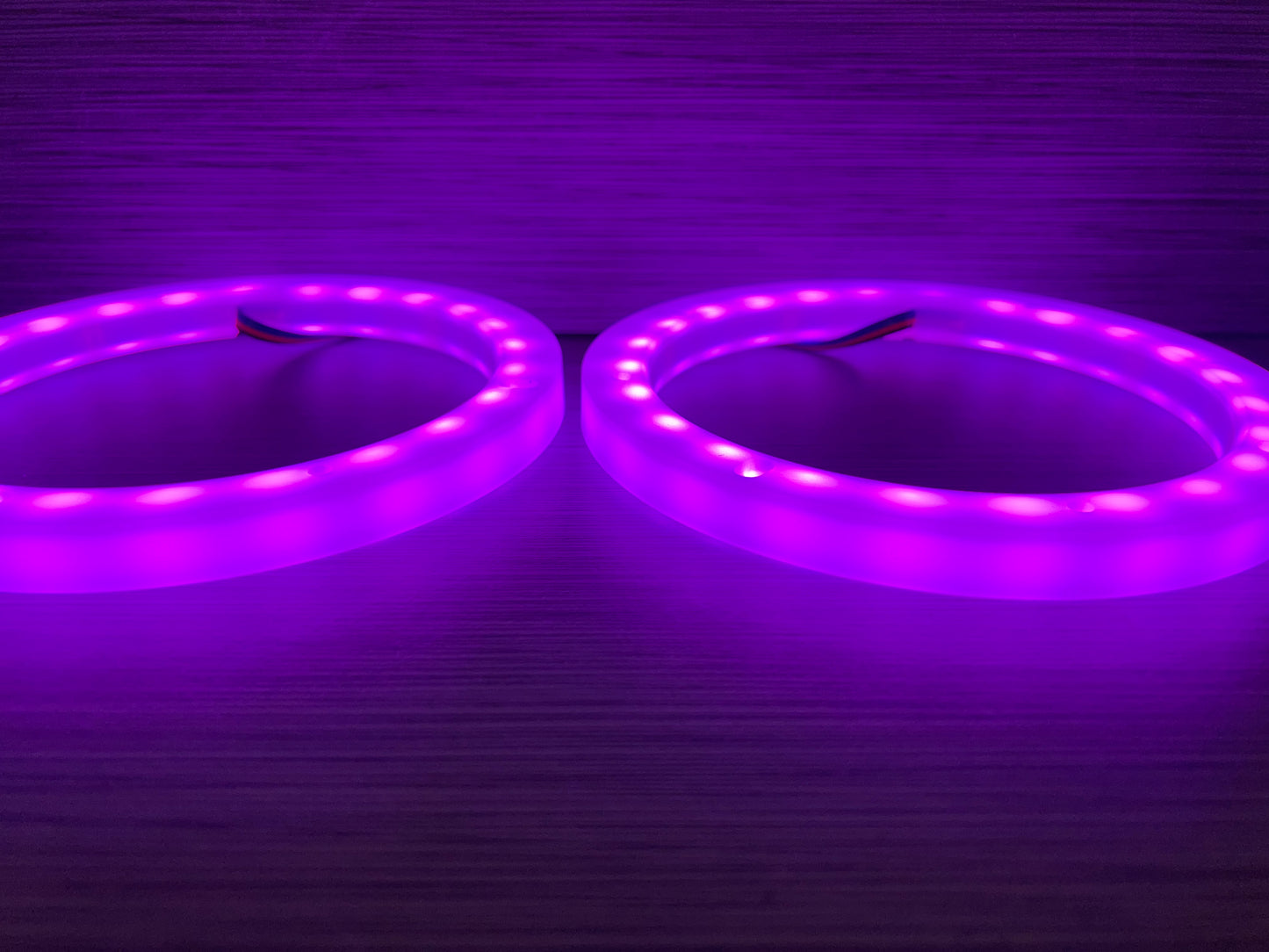 Kicker KLSR65 6.5" RGB LED Speaker Rings