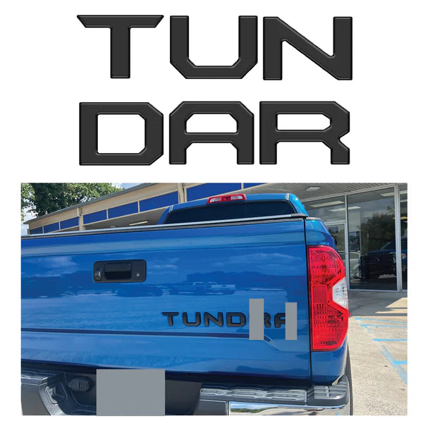 2014 - 2021 TOYOTA TUNDRA Raised ABS Emblem Decals