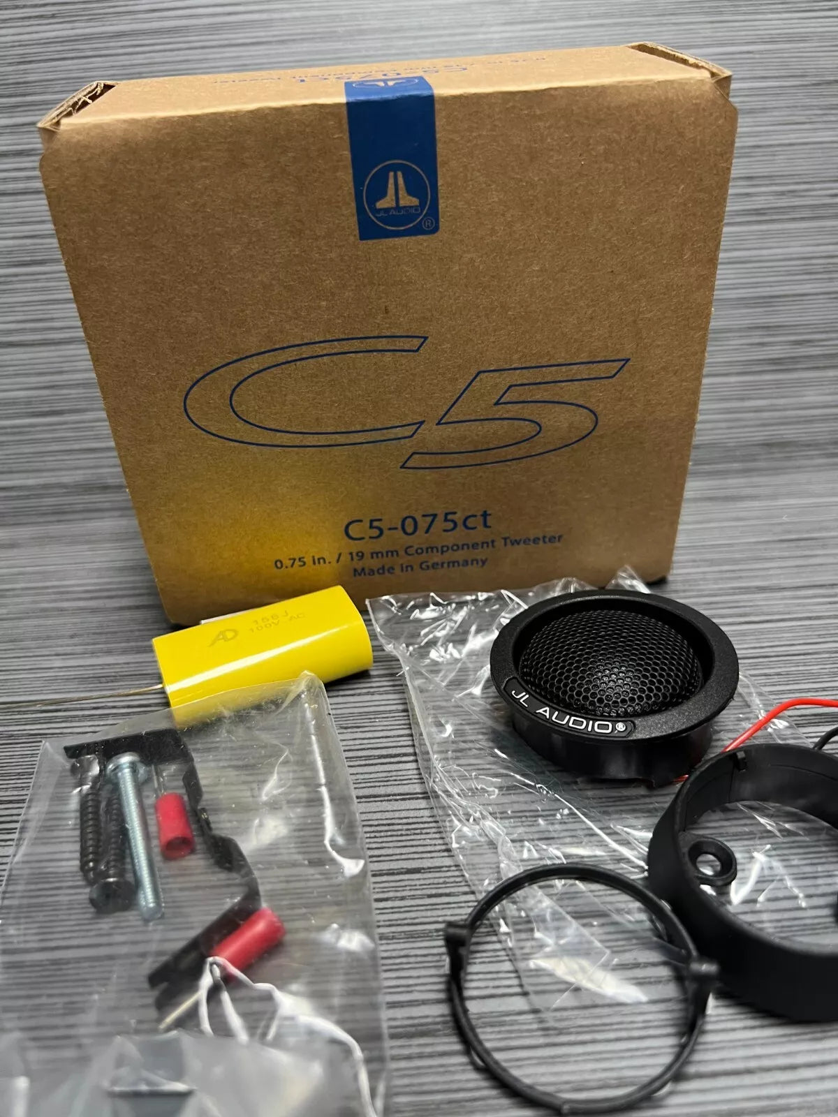 JL Audio C5-075CT C5 Series 3/4" Silk Soft-Dome Tweeter Each